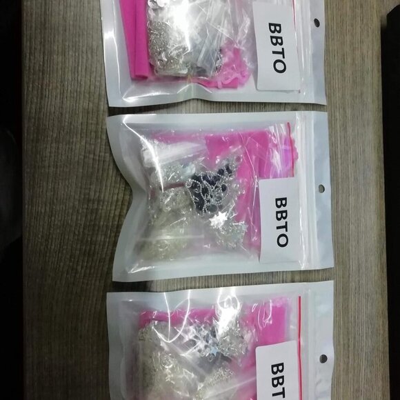 9 Pieces Women Girls Sliver Layered Chain Choker Necklace Layered Pendant Choker - Picture 8 of 8